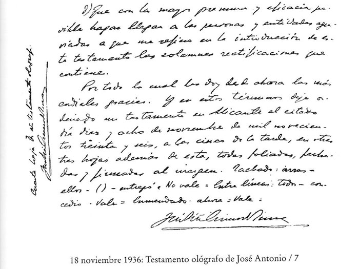 Políticos y Personajes Históricos | Jose Antonio Primo de Rivera